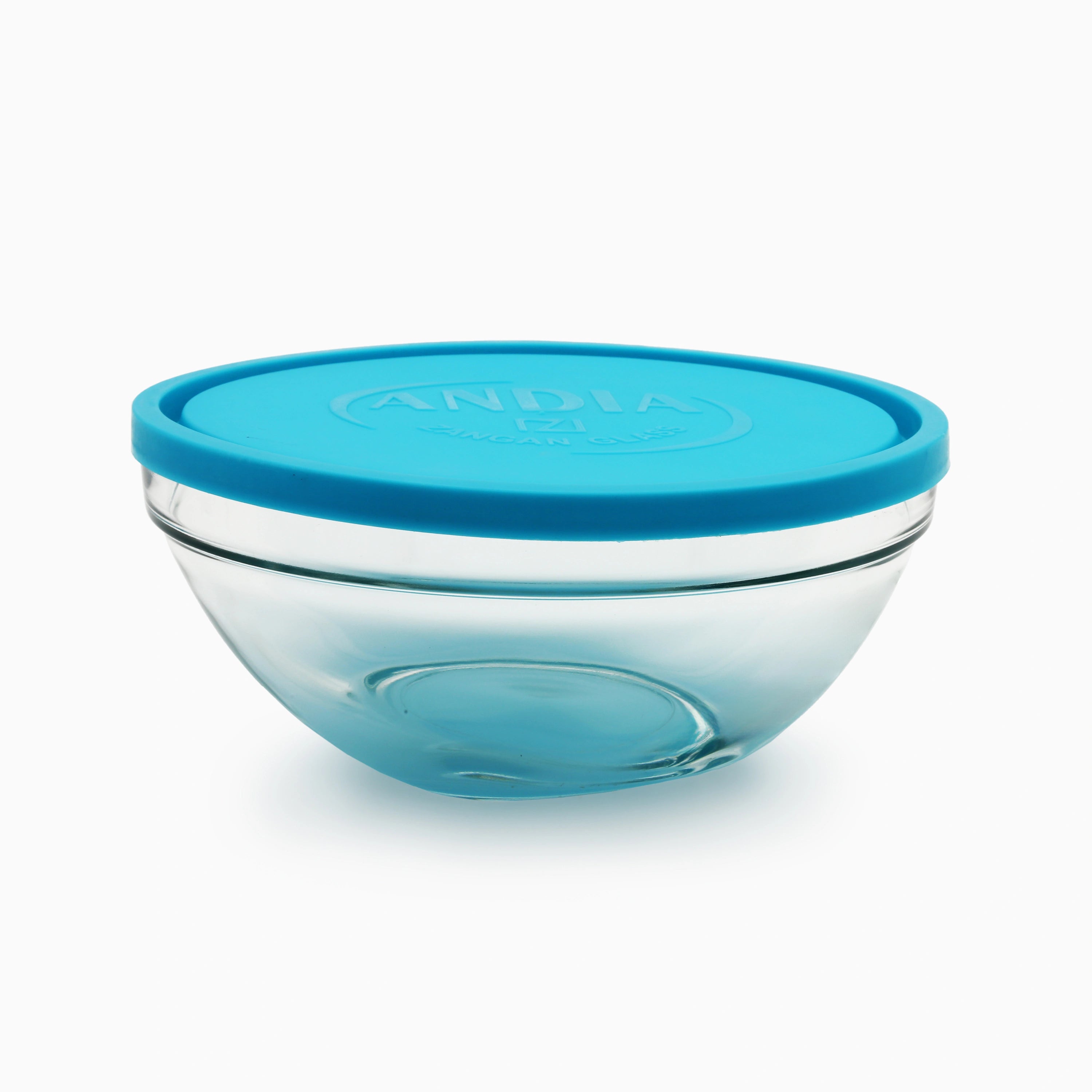 Andia Round Glass Storage Container | code: 1704