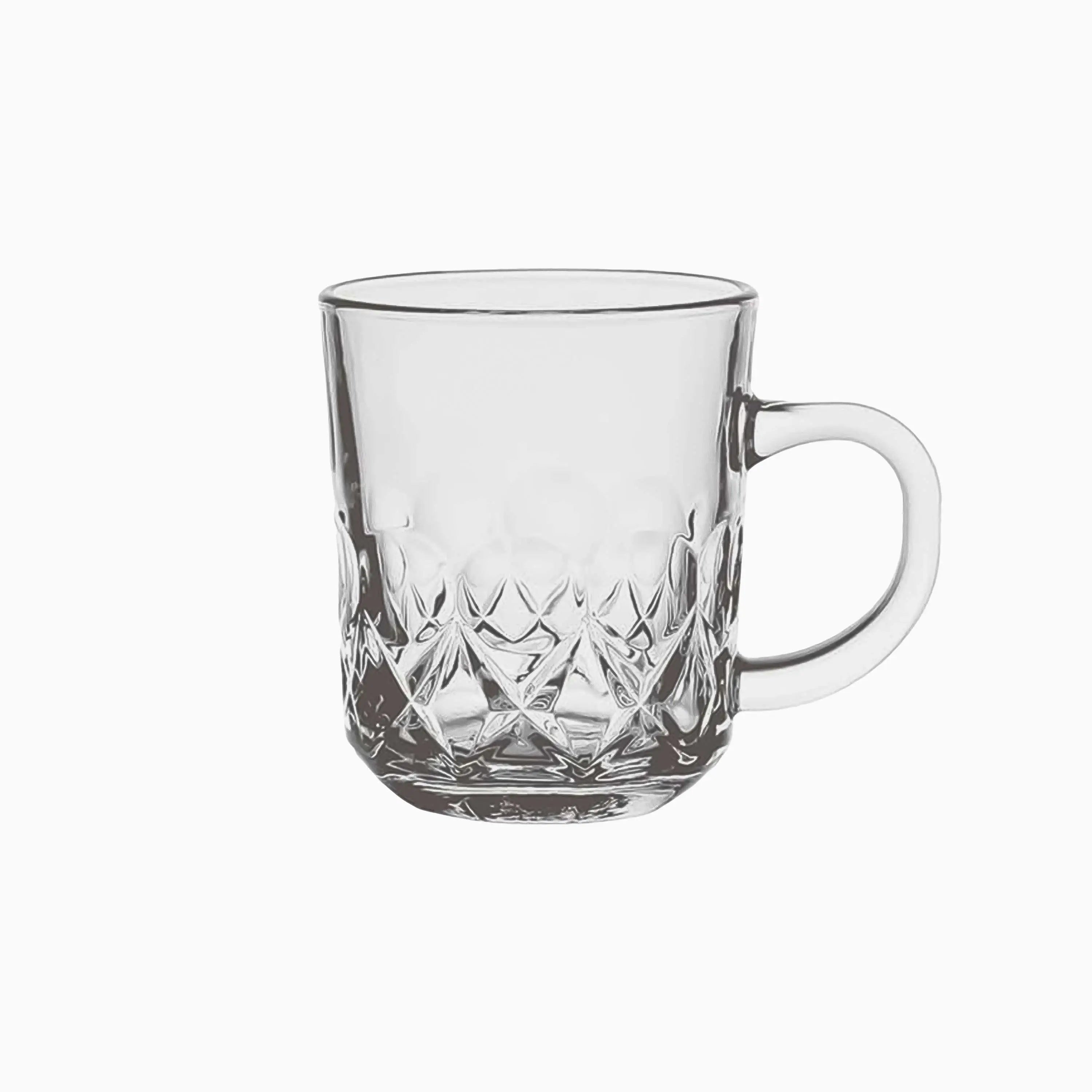 Glass Mug with Handle | code: KTZB04-2