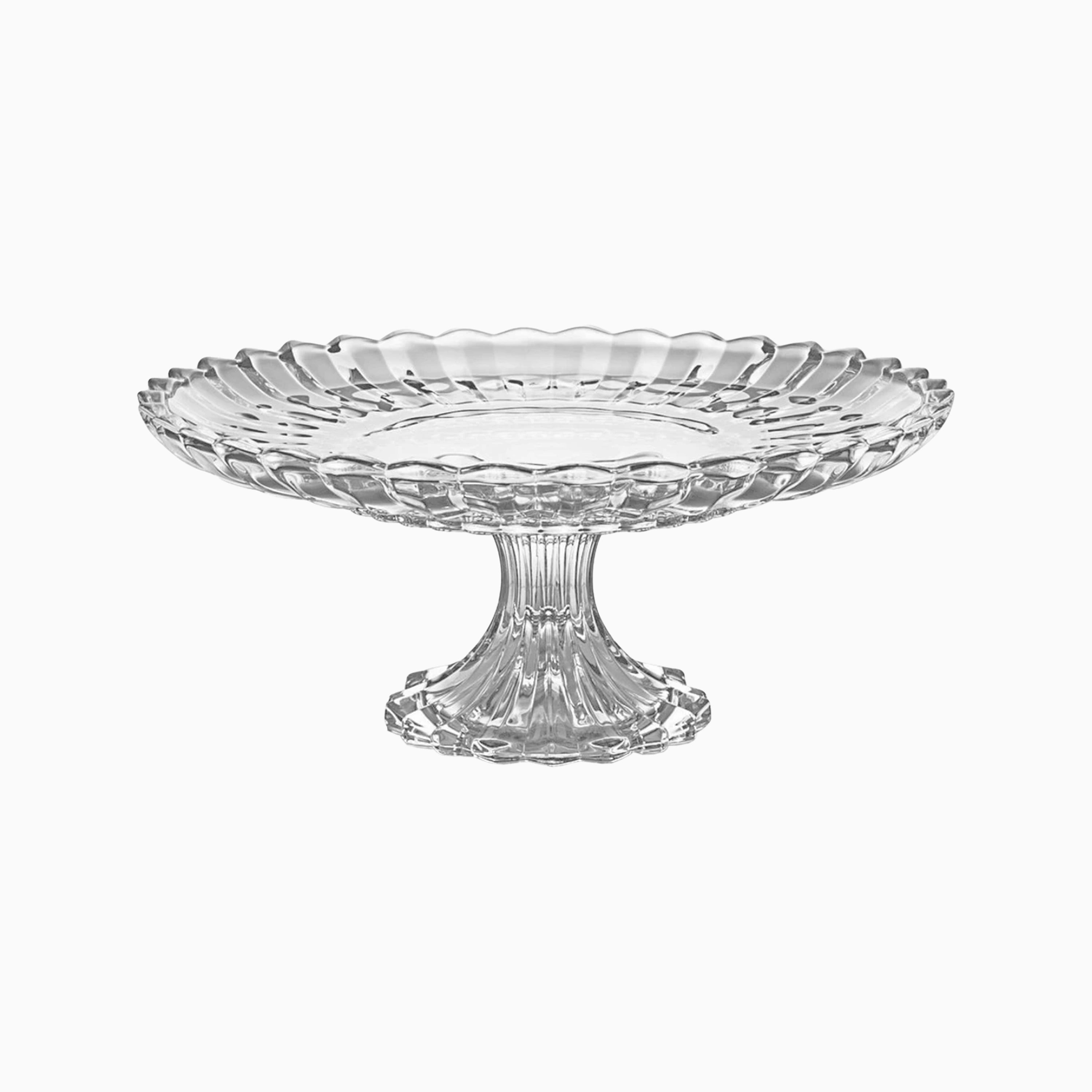 Patterned Glass Cake Stand | code: KTW276-1