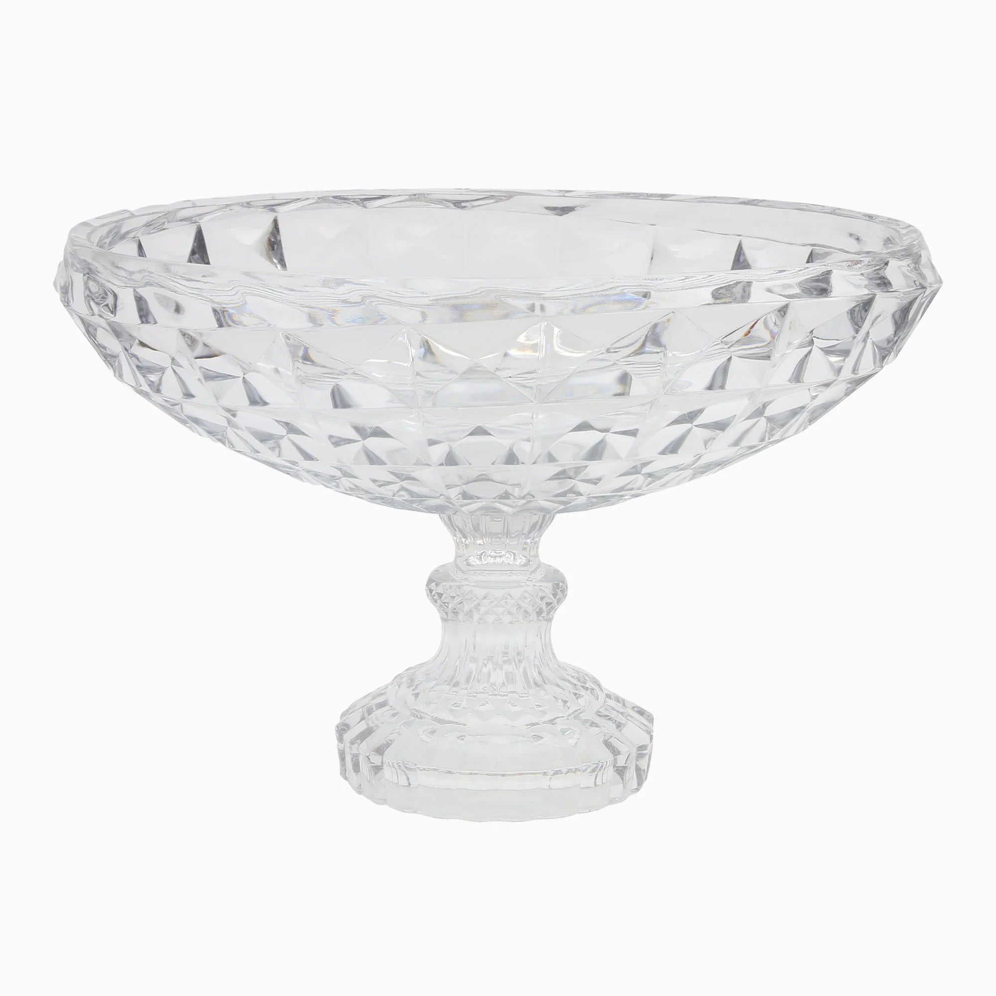 Aqua Shallow Glass Bowl | code: SK17872400W