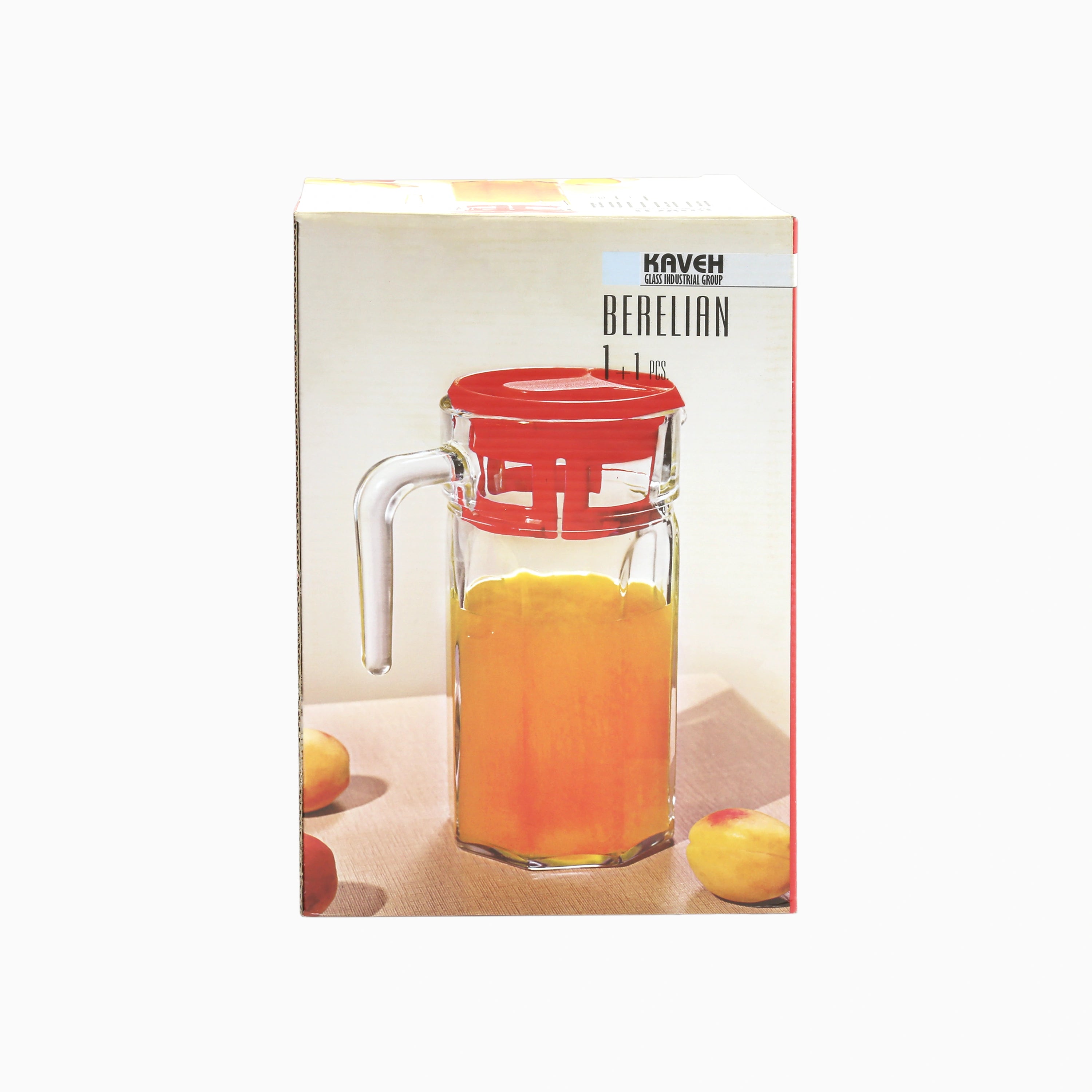 Berelian Glass Jug with Lid | code: PR0818GCL - Image 3