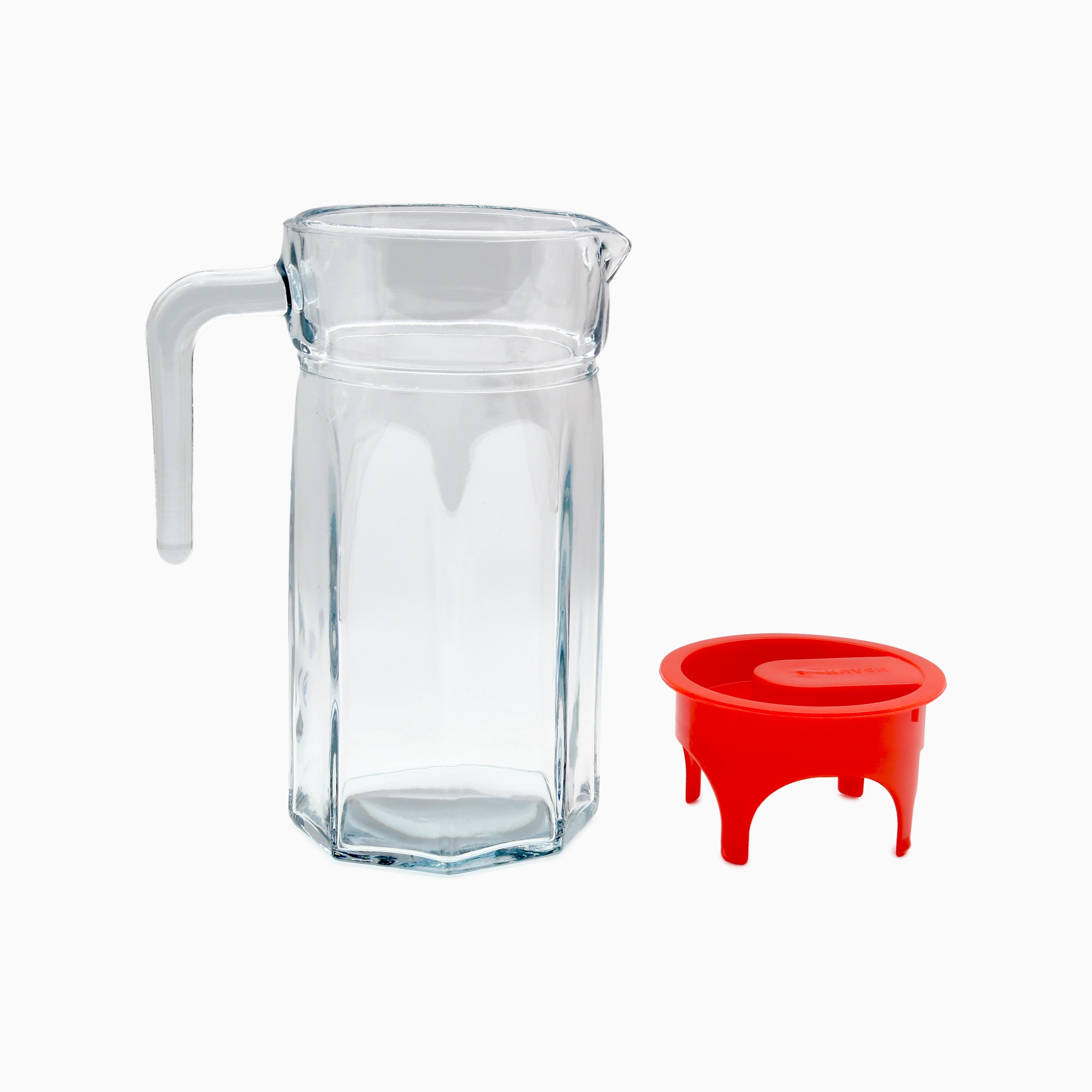 Berelian Glass Jug with Lid | code: PR0818GCL - Image 2