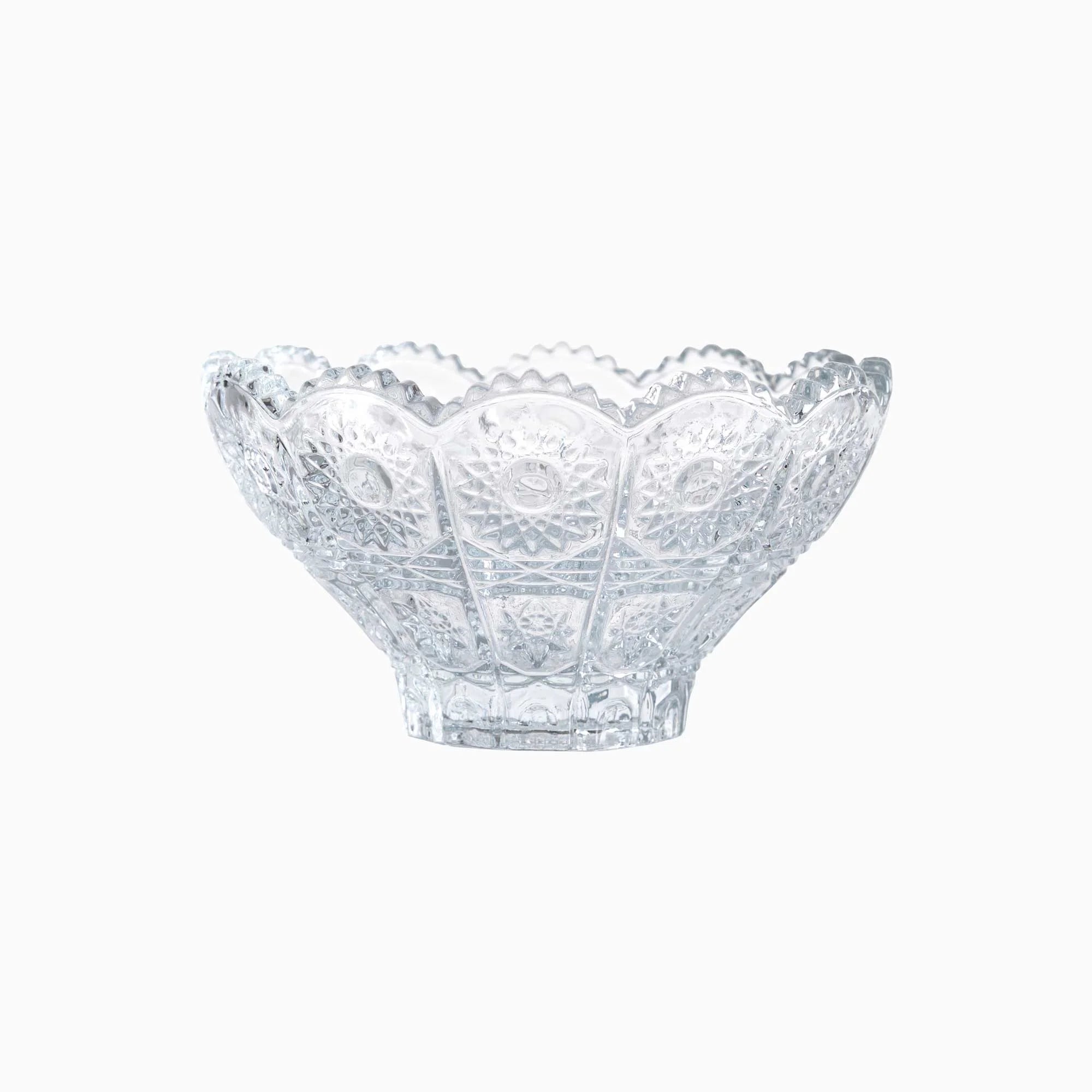 Patterned Glass Decorative Bowl | code: 740702W