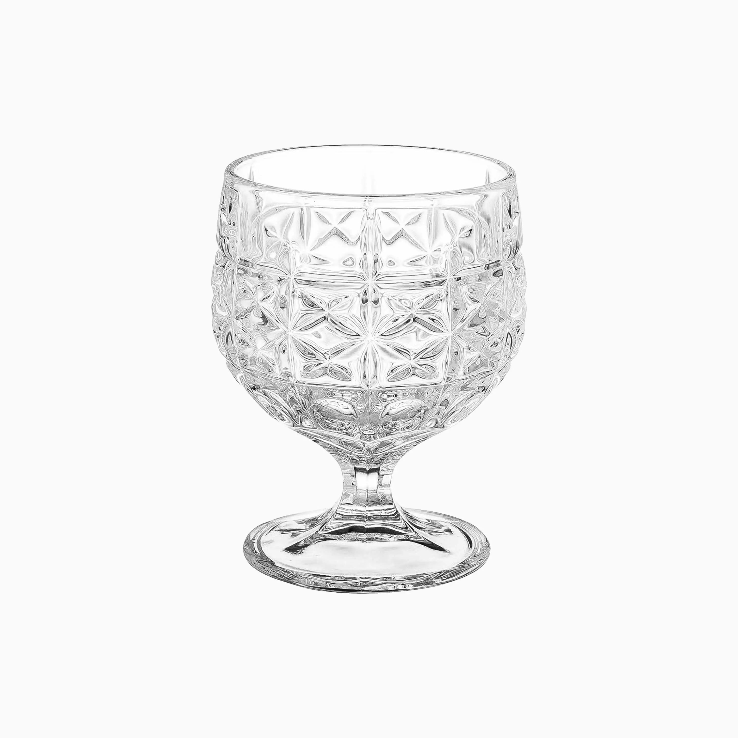 Patterned Stemmed Glass | code: LZ1315-1