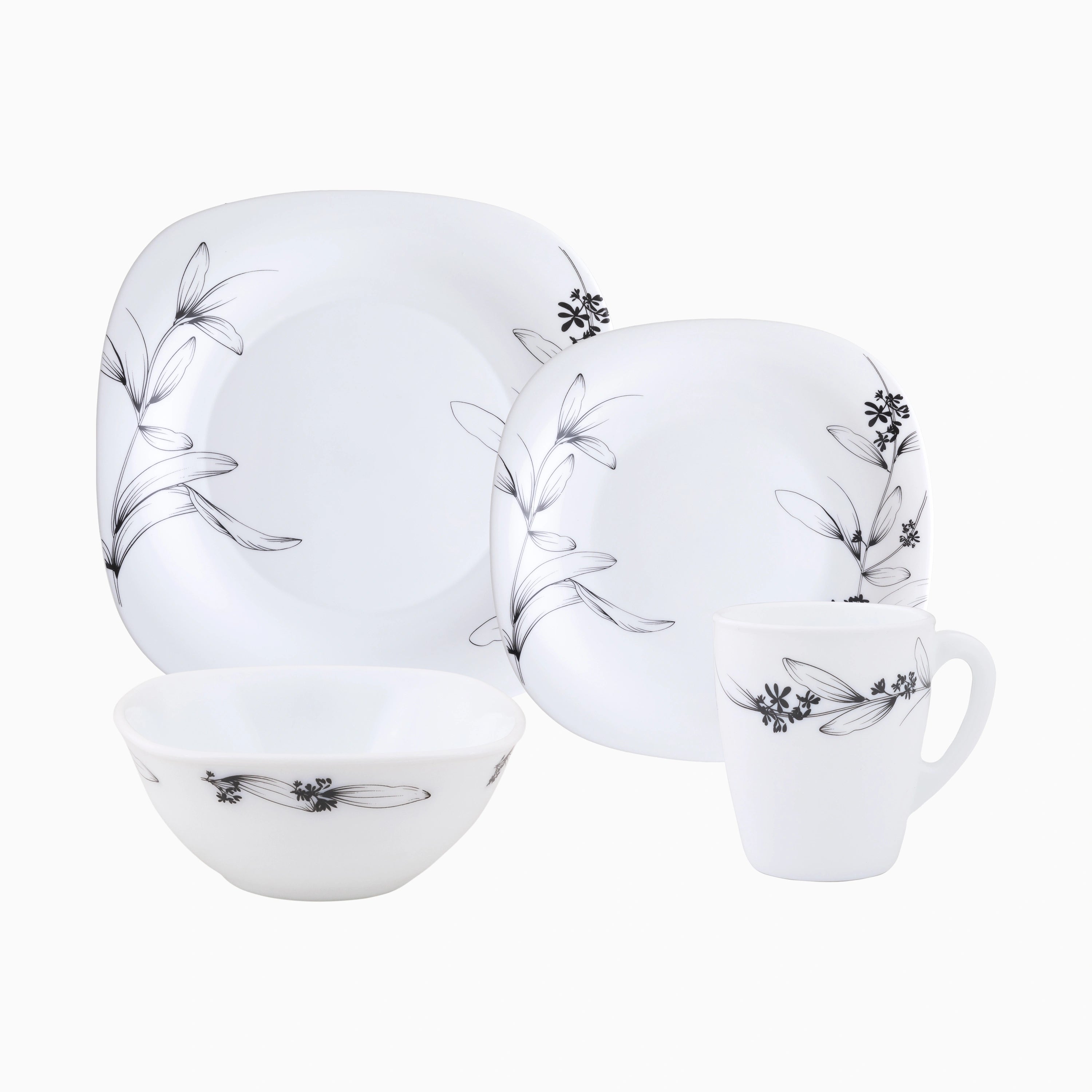 Vaniya Opalware set - Code : 816 - Image 2