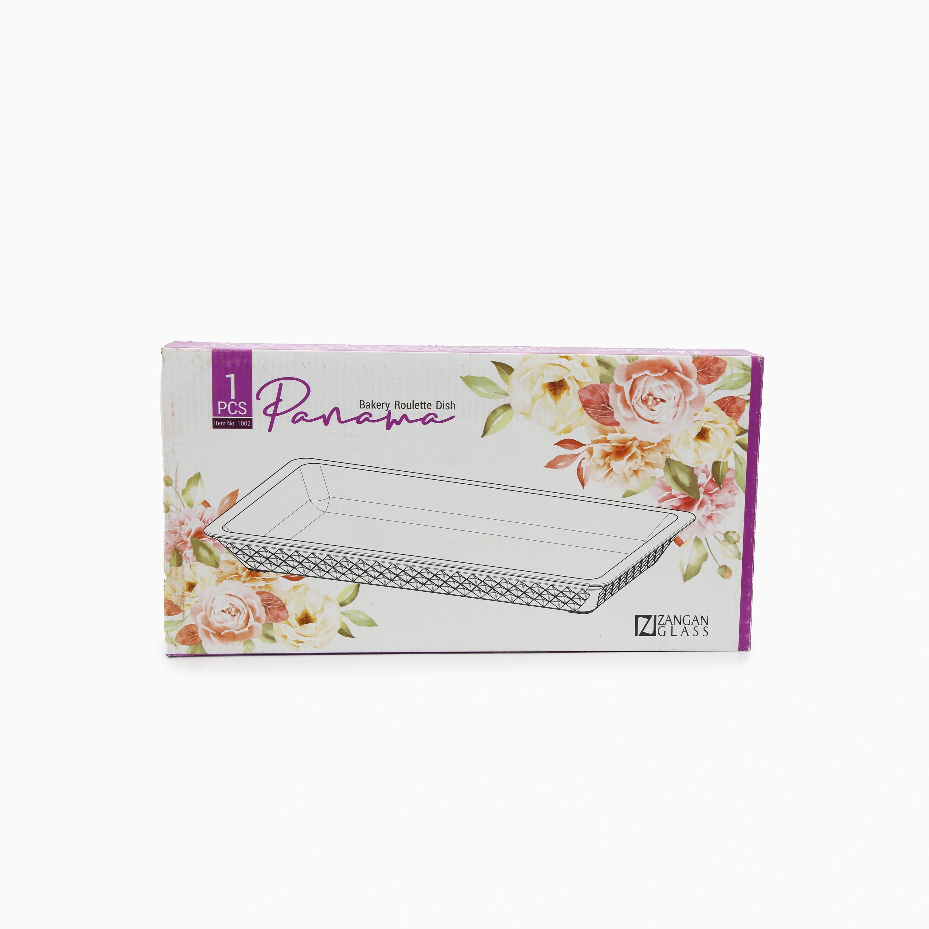 Panama Glass Serving Platter | code: 1002 - Image 3