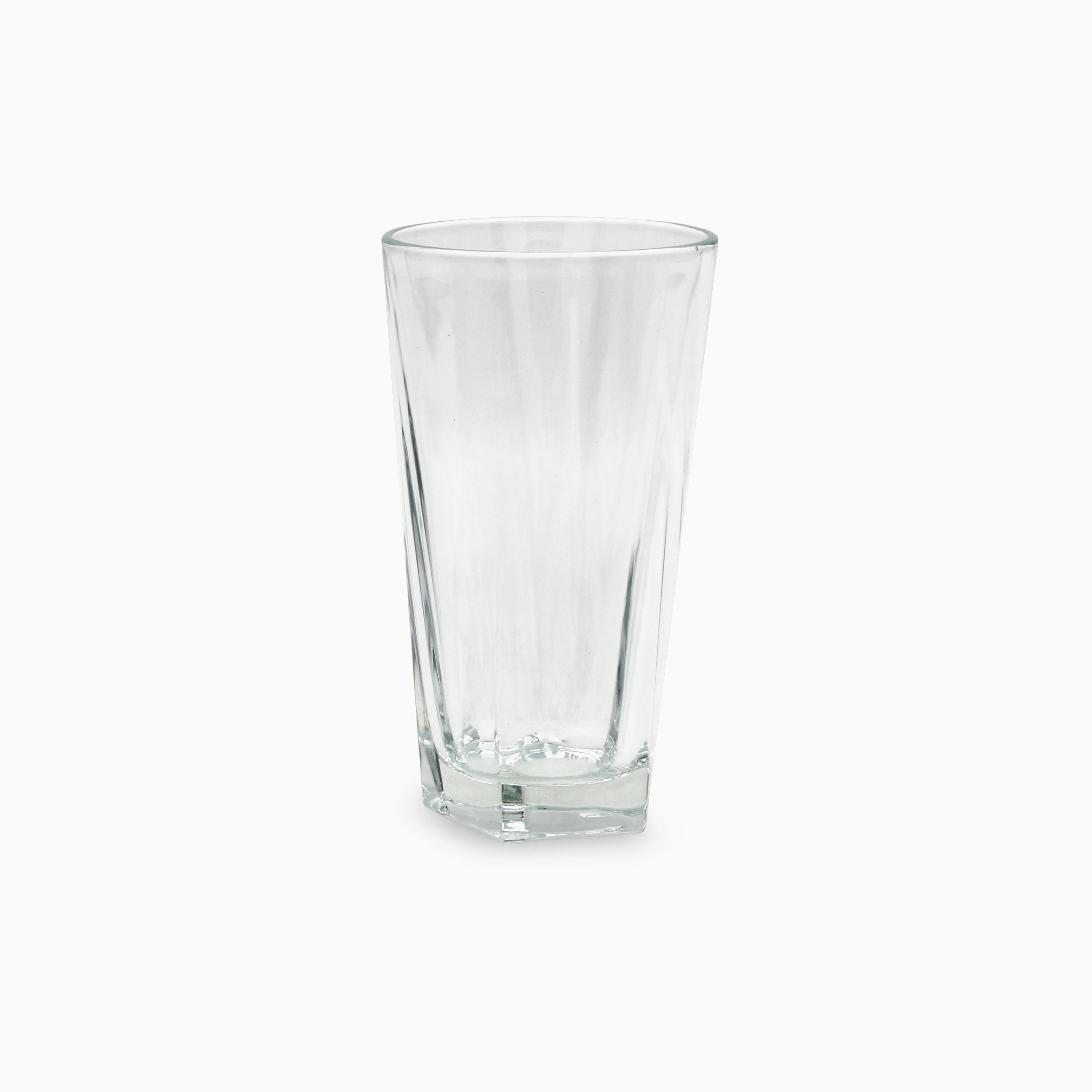 Tall Textured Glass, Gothic Mug | code: 1141