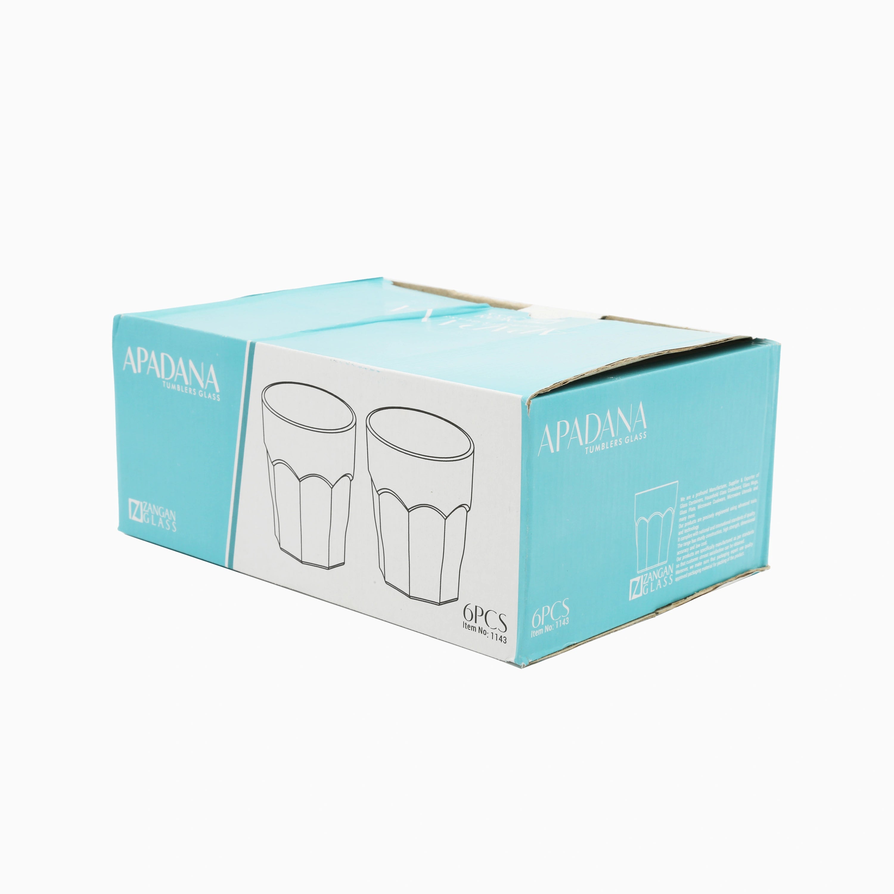 Glass Tumbler Apadana | code: 1143 - Image 3