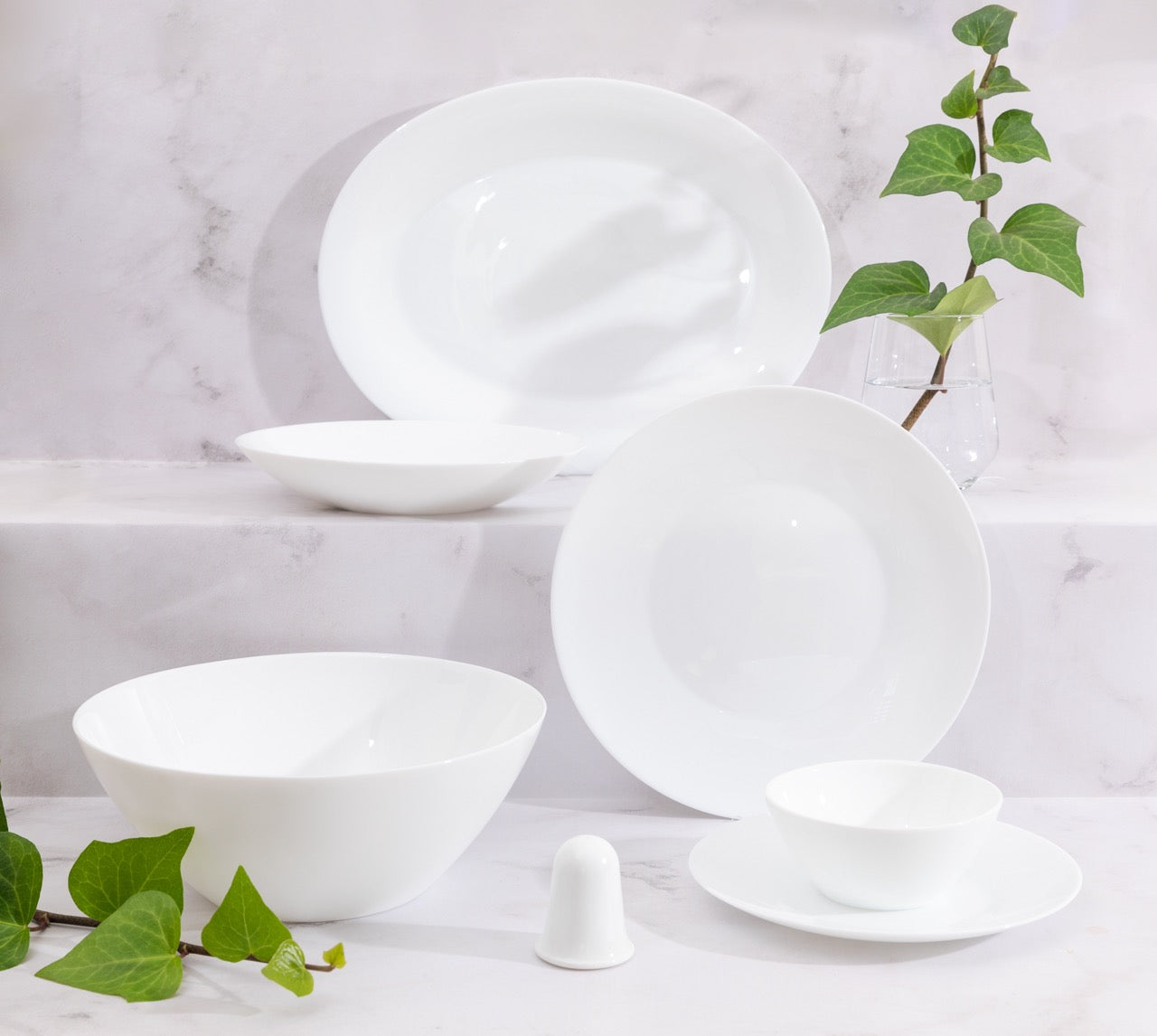 Opalware Round O - White - Image 10