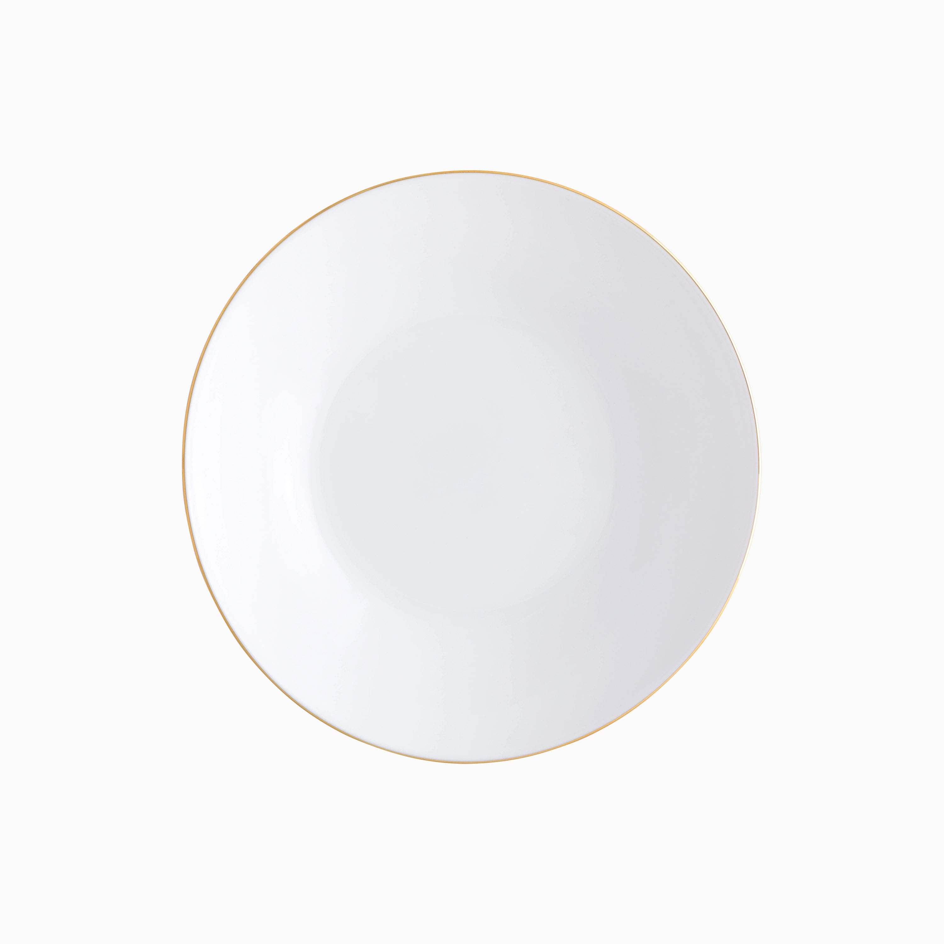 Opalware Round D Golden rim