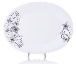 Oval Dish - Code : 1010 - Design: 642 -
350*260 mm h55 mm